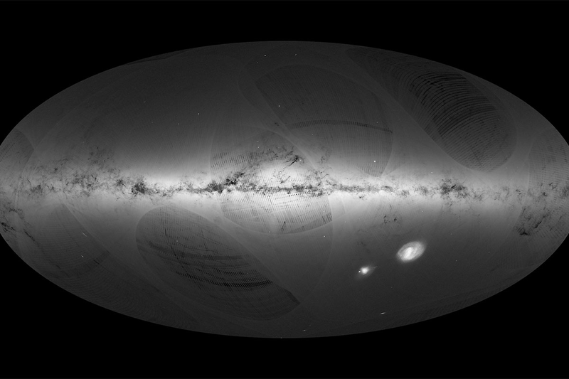This is pretty good, but an even better map of the Milky Way can be expected in 2018. (Image: Gaia Project)